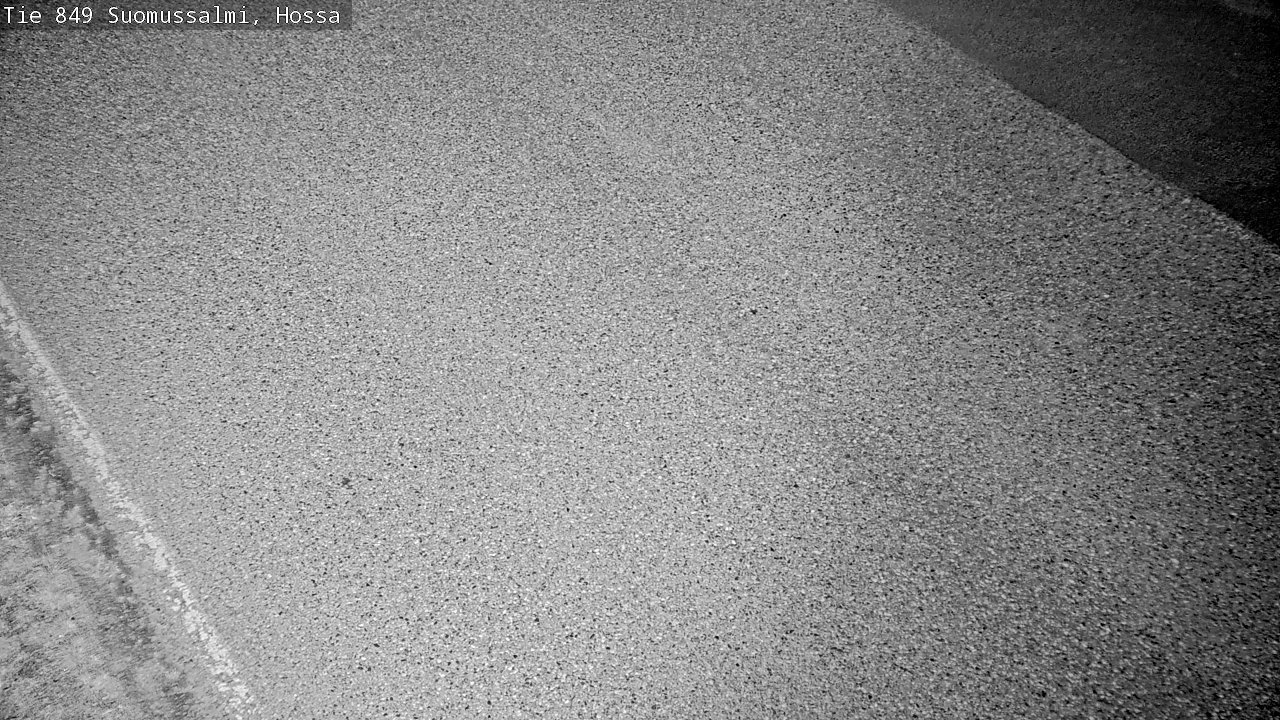 Weather Camera Image Väg 843 Suomussalmi, Hossa, Suomussalmi, Kainuu