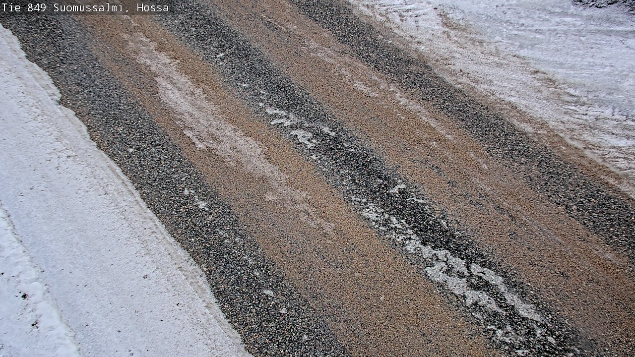 Weather Camera Image Road 950 843 Suomussalmi, Hossa, Suomussalmi, Kainuu
