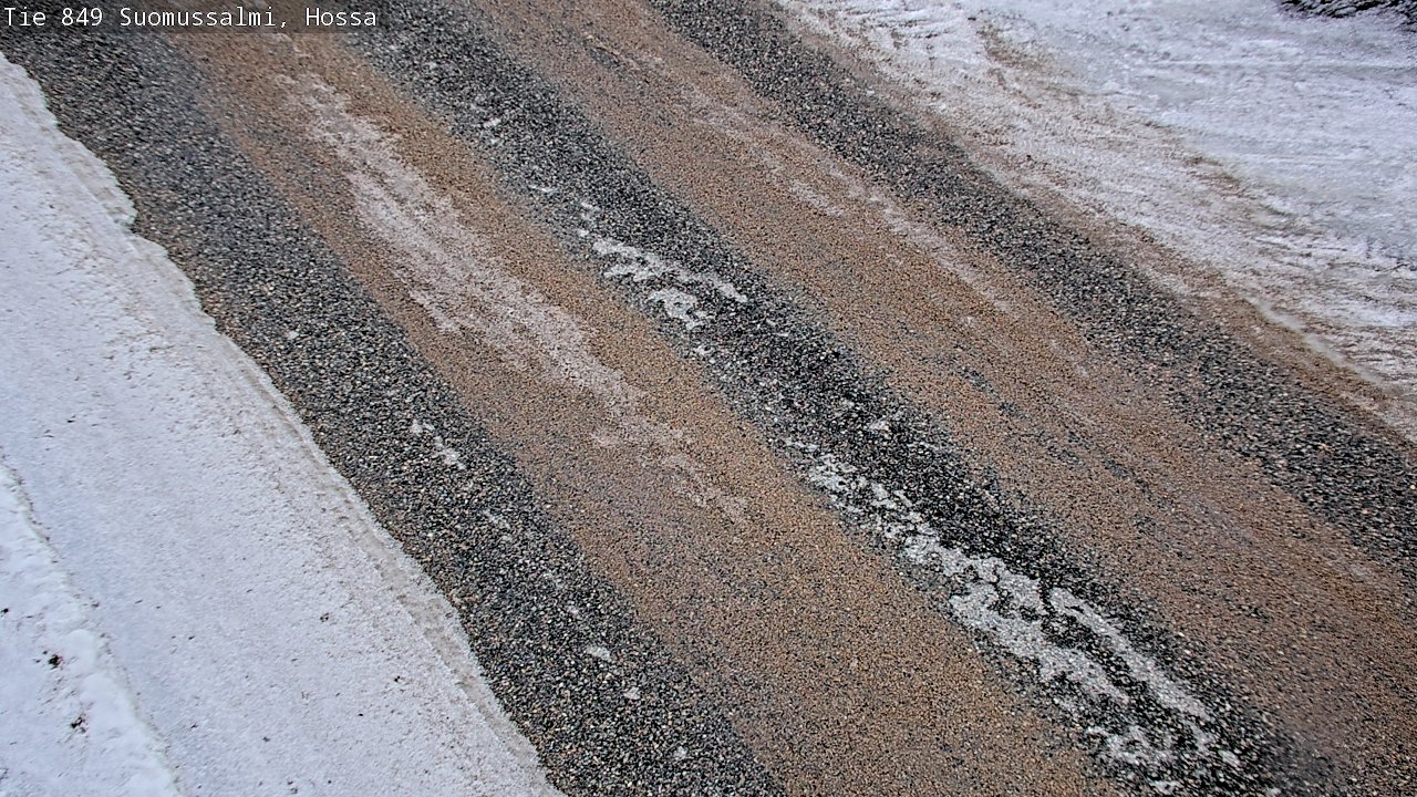 Weather Camera Image Road 950 843 Suomussalmi, Hossa, Suomussalmi, Kainuu