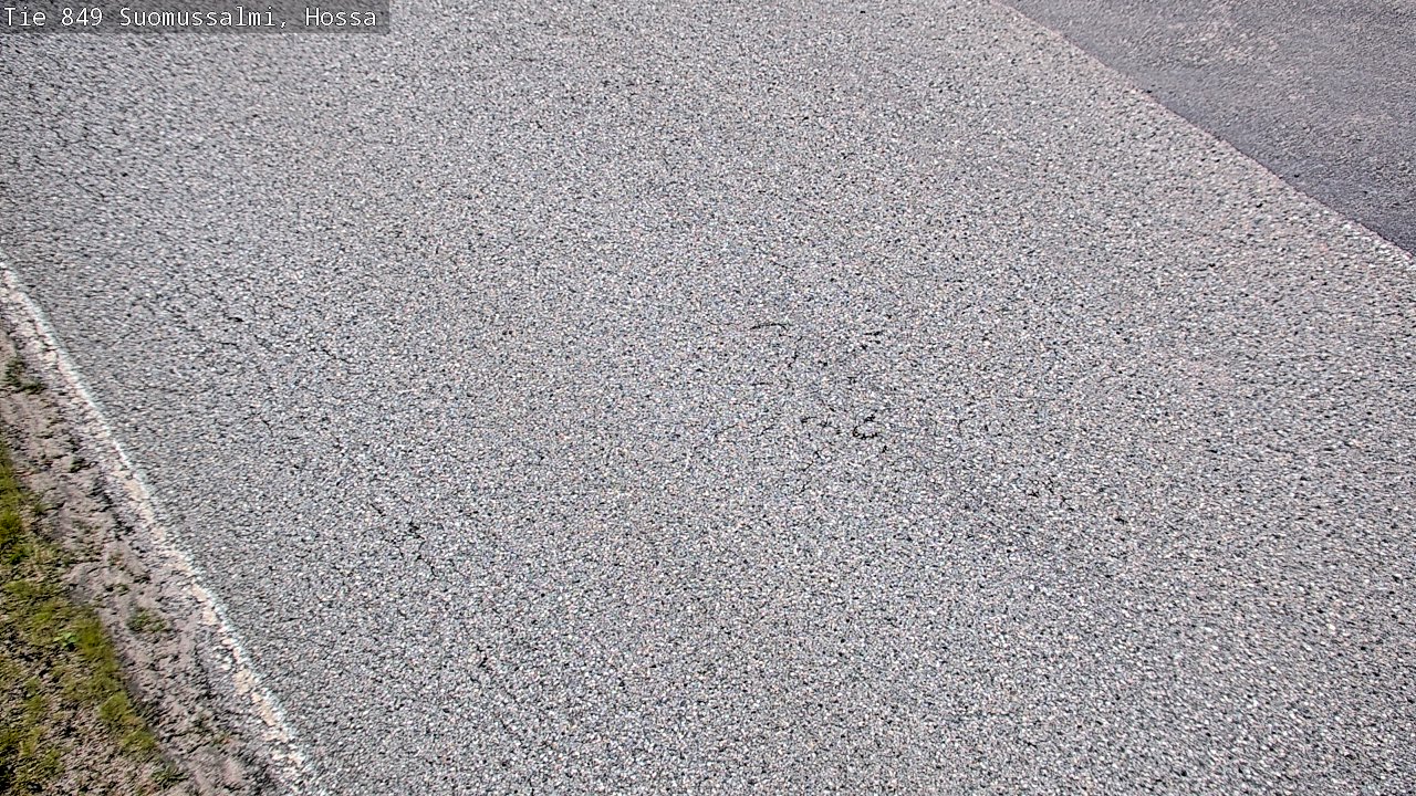 Weather Camera Image Väg 843 Suomussalmi, Hossa, Suomussalmi, Kainuu