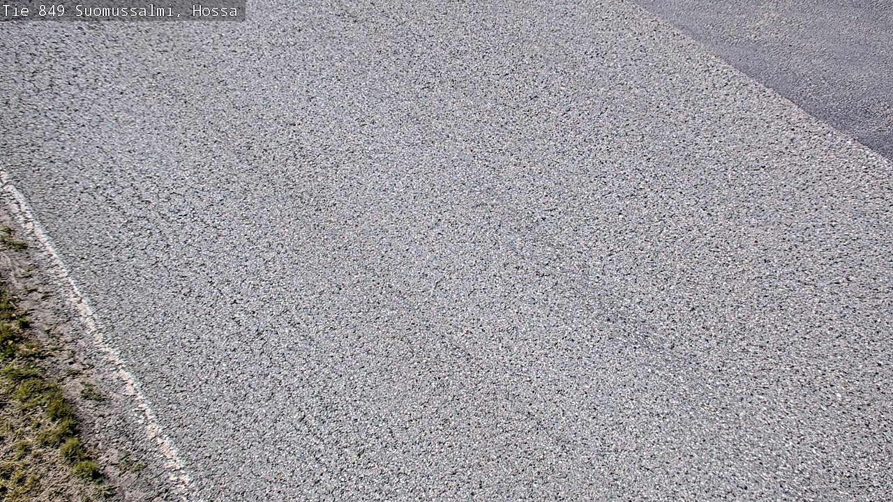 Weather Camera Image Väg 843 Suomussalmi, Hossa, Suomussalmi, Kainuu