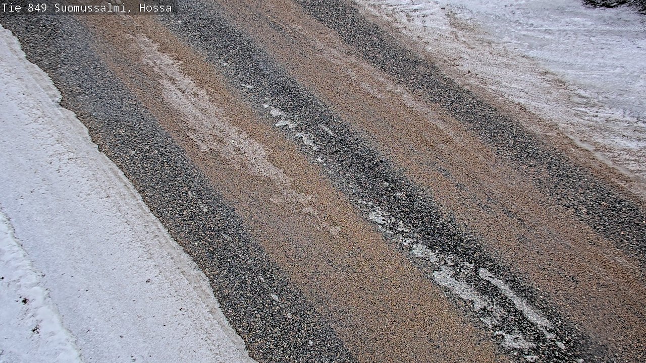 Weather Camera Image Road 950 843 Suomussalmi, Hossa, Suomussalmi, Kainuu