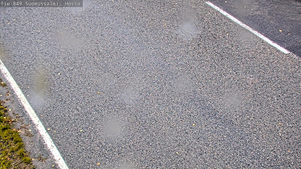 Weather Camera Image Väg 843 Suomussalmi, Hossa, Suomussalmi, Kainuu