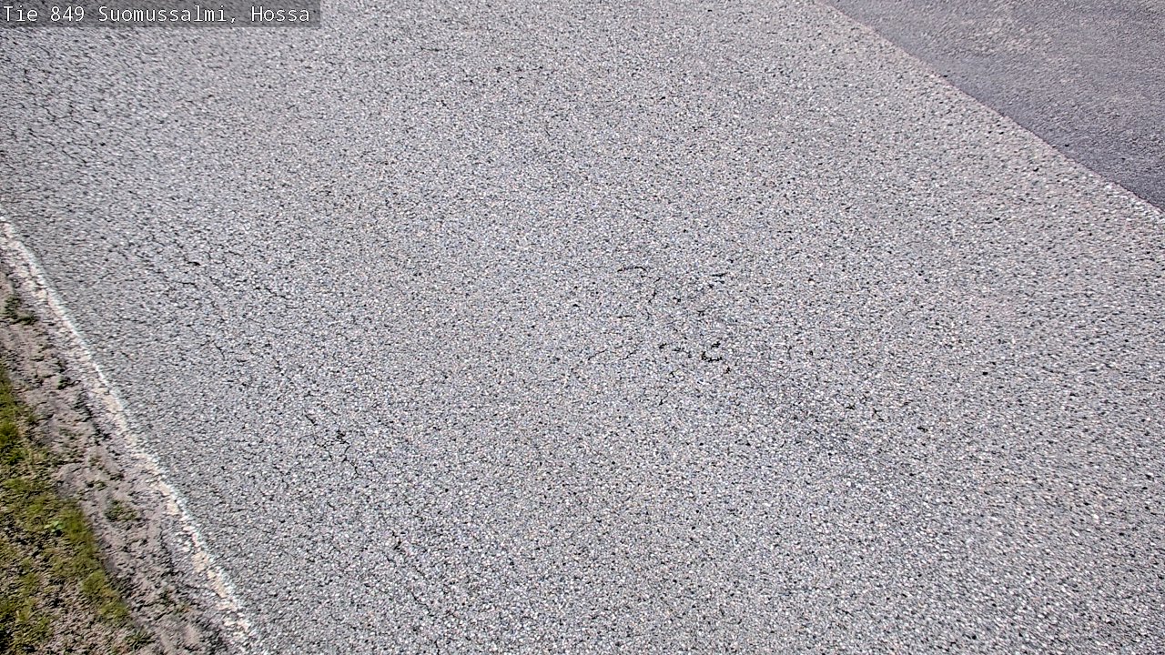 Weather Camera Image Väg 843 Suomussalmi, Hossa, Suomussalmi, Kainuu