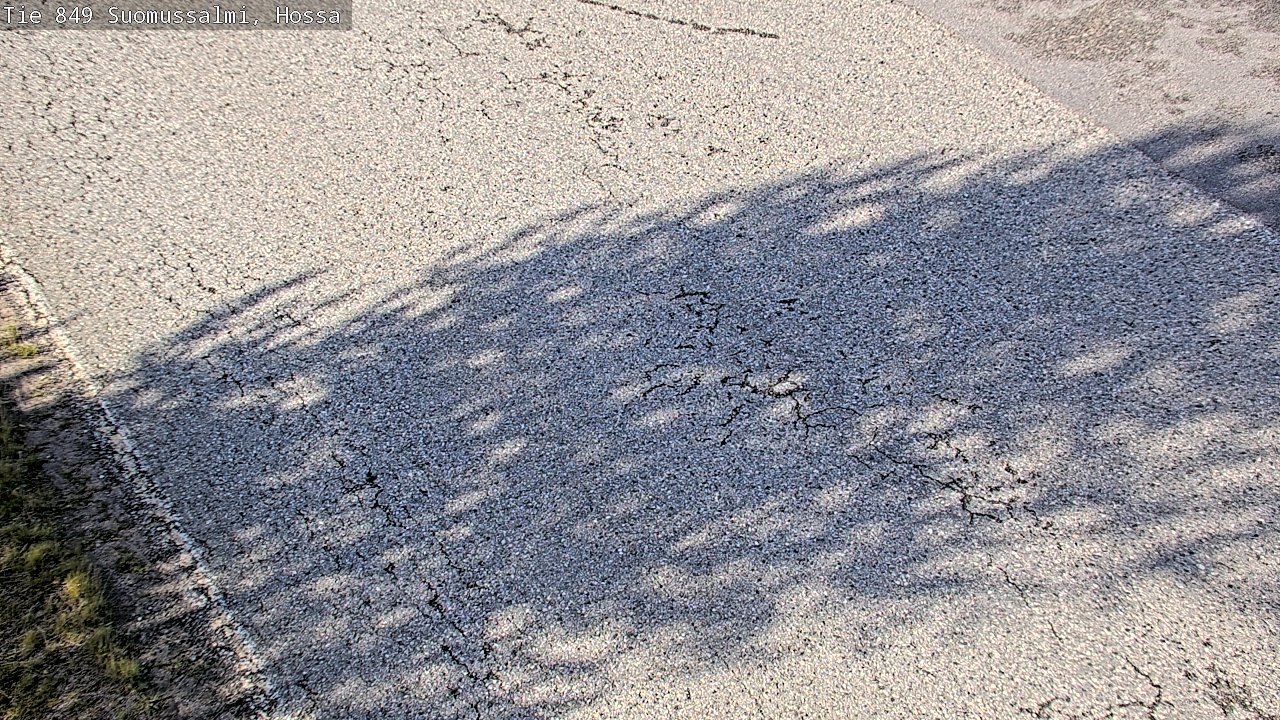 Weather Camera Image Väg 843 Suomussalmi, Hossa, Suomussalmi, Kainuu
