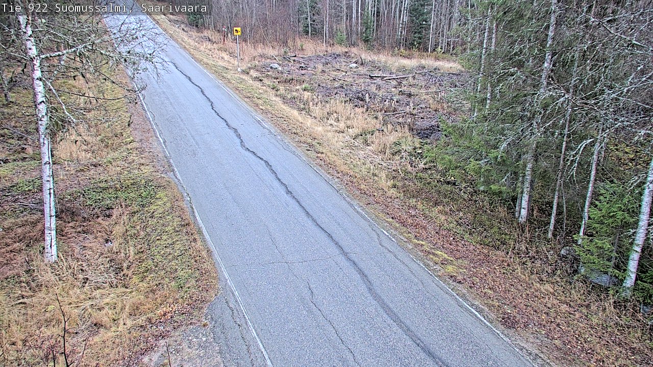 Kelikamerat Kuva Tie 843 Suomussalmi, Saarivaara, Suomussalmi, Kainuu