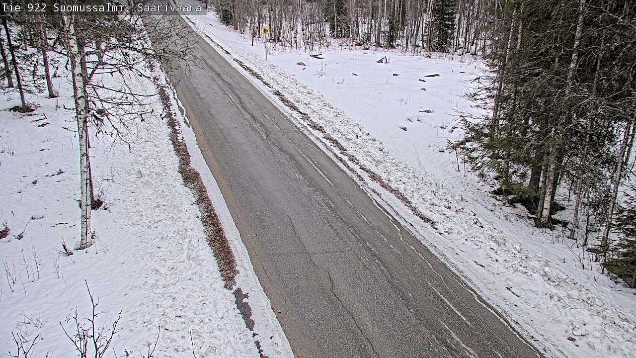 Kelikamerat Kuva Tie 843 Suomussalmi, Saarivaara, Suomussalmi, Kainuu
