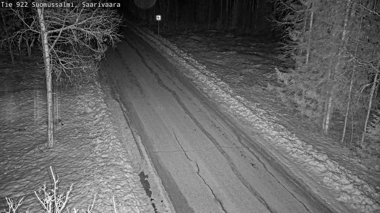 Kelikamerat Kuva Tie 843 Suomussalmi, Saarivaara, Suomussalmi, Kainuu