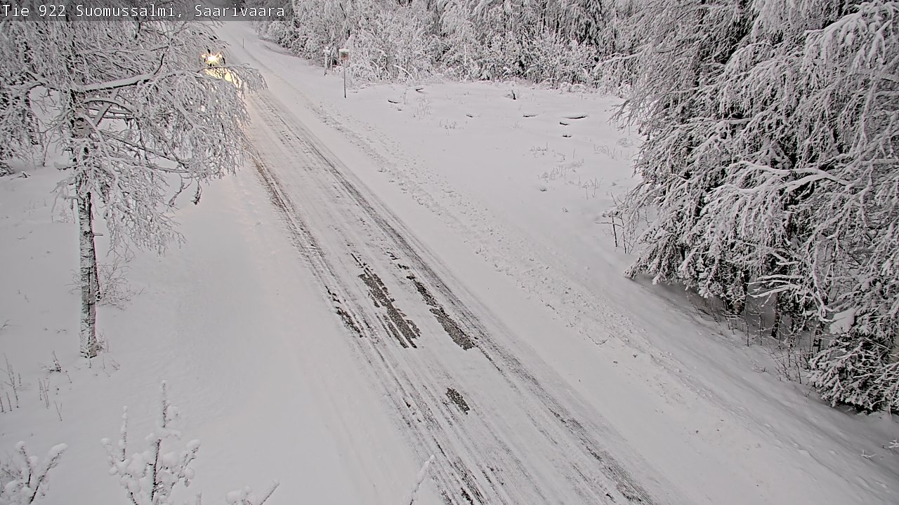 Kelikamerat Kuva Tie 843 Suomussalmi, Saarivaara, Suomussalmi, Kainuu
