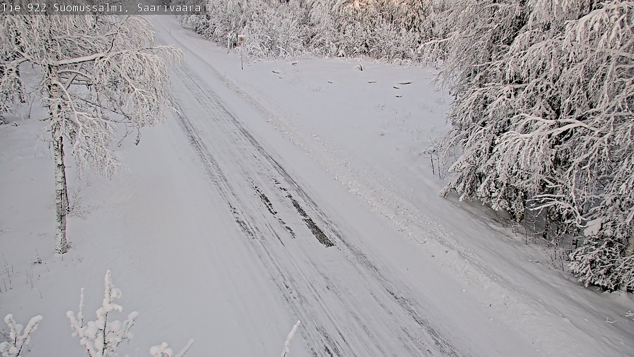 Kelikamerat Kuva Tie 843 Suomussalmi, Saarivaara, Suomussalmi, Kainuu