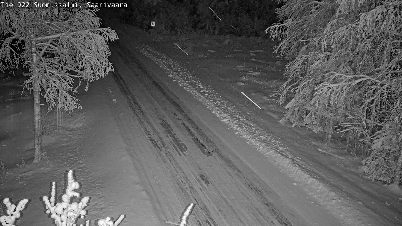 Kelikamerat Kuva Tie 843 Suomussalmi, Saarivaara, Suomussalmi, Kainuu