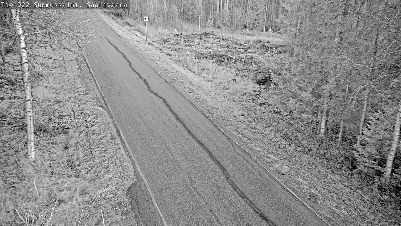 Kelikamerat Kuva Tie 843 Suomussalmi, Saarivaara, Suomussalmi, Kainuu