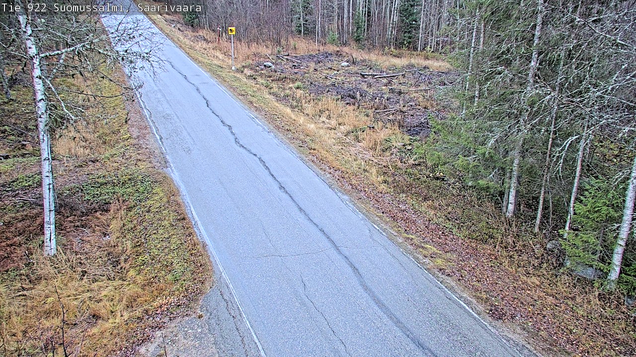 Kelikamerat Kuva Tie 843 Suomussalmi, Saarivaara, Suomussalmi, Kainuu