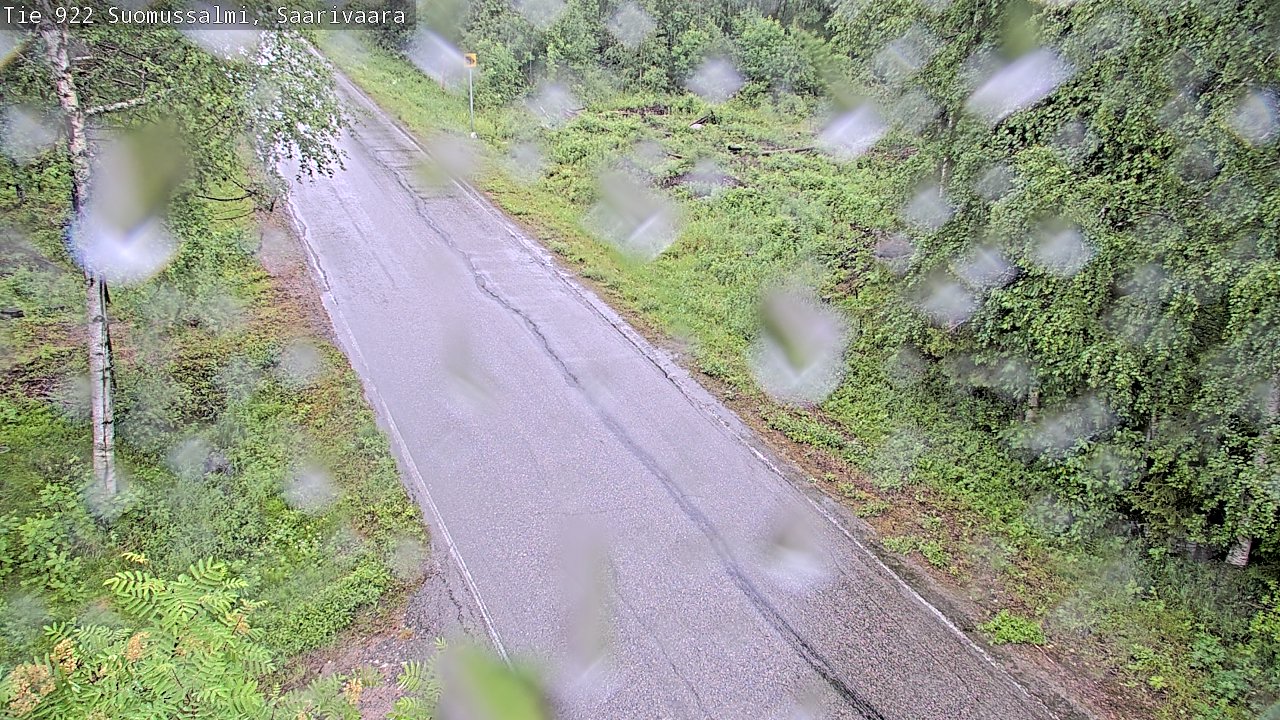 Weather Camera Image Road 950 843 Suomussalmi, Saarivaara, Suomussalmi, Kainuu