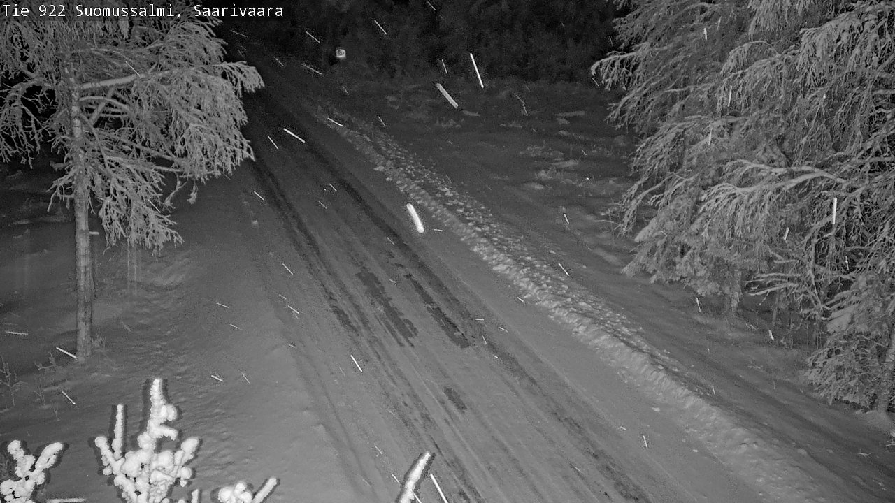 Kelikamerat Kuva Tie 843 Suomussalmi, Saarivaara, Suomussalmi, Kainuu