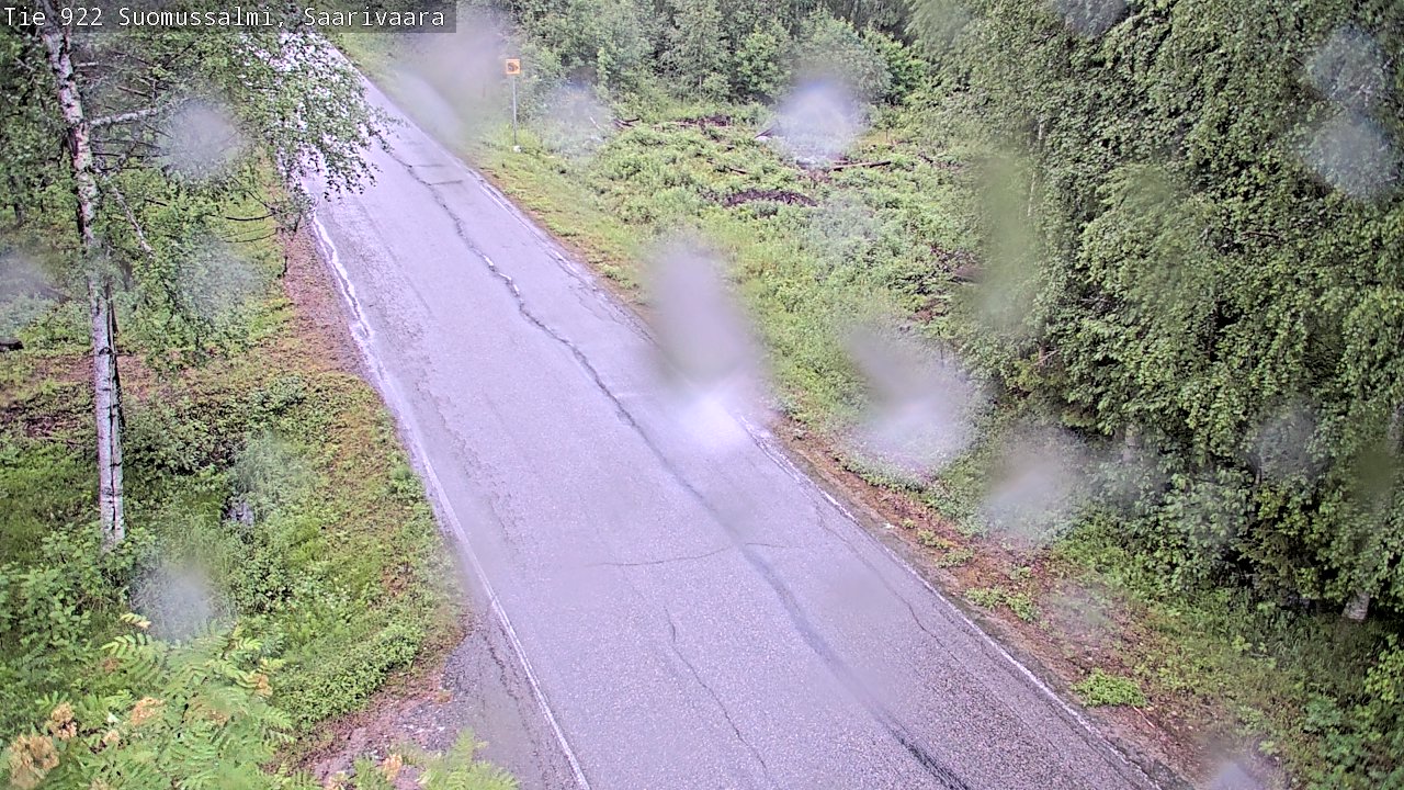 Kelikamerat Kuva Tie 843 Suomussalmi, Saarivaara, Suomussalmi, Kainuu