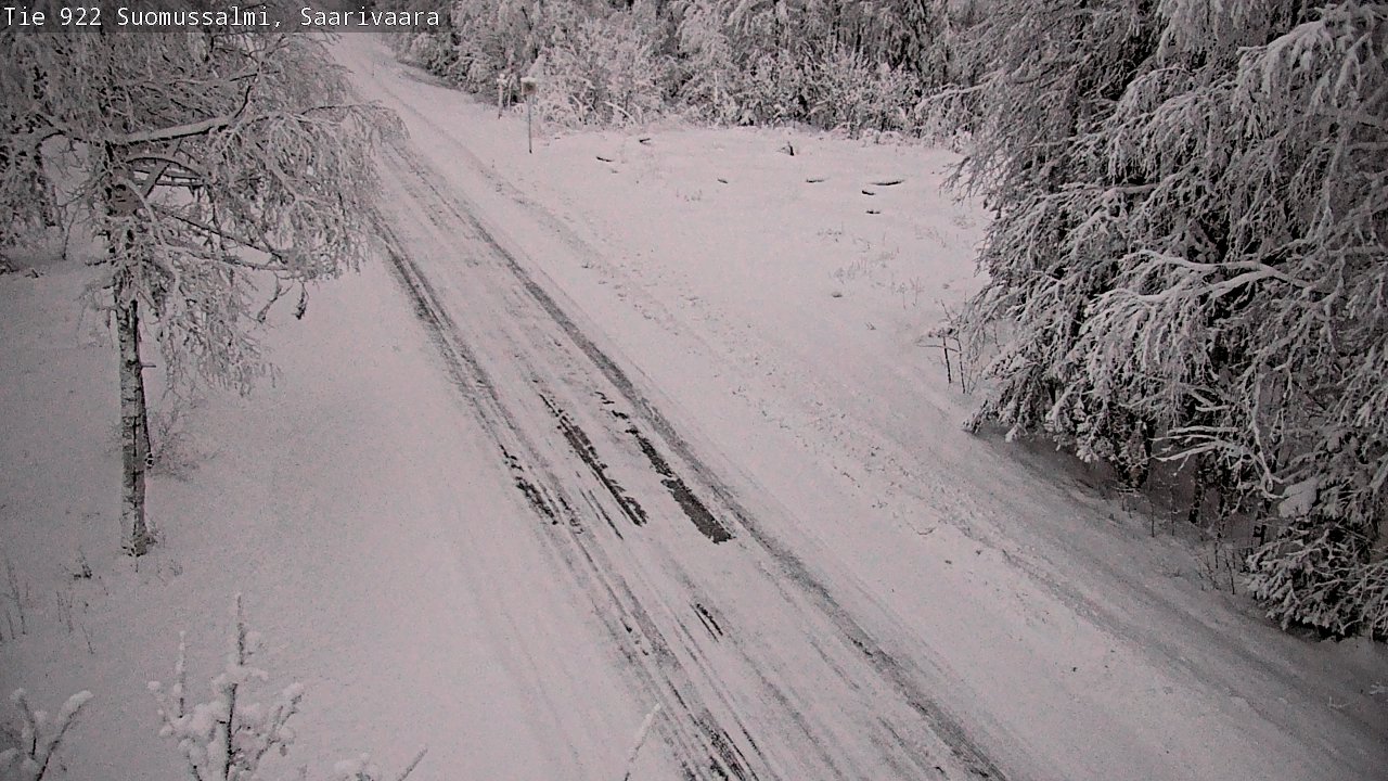 Kelikamerat Kuva Tie 843 Suomussalmi, Saarivaara, Suomussalmi, Kainuu