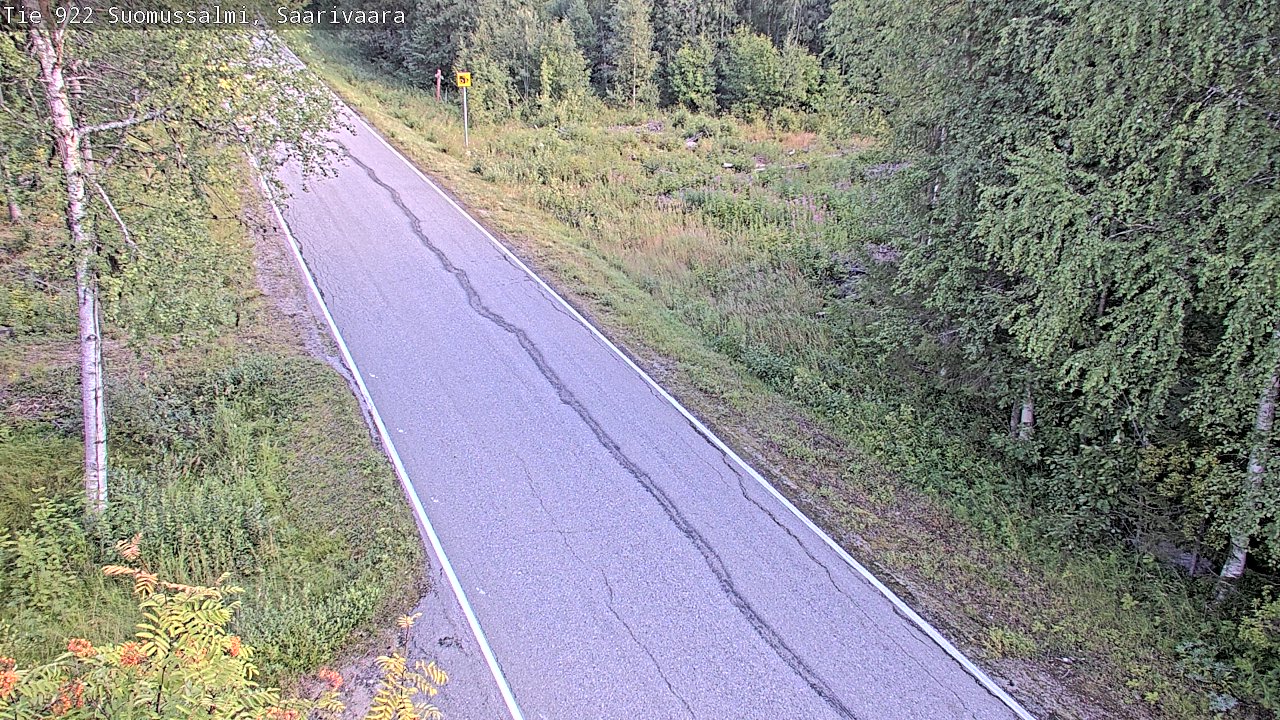 Kelikamerat Kuva Tie 843 Suomussalmi, Saarivaara, Suomussalmi, Kainuu