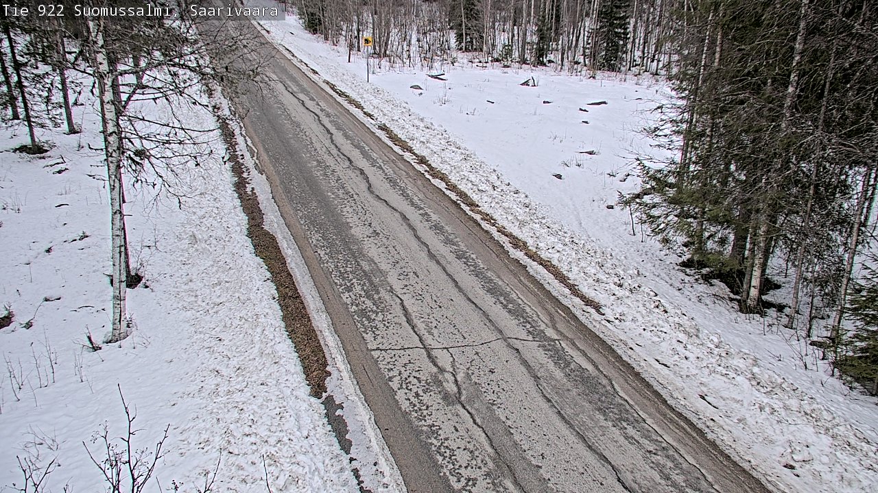Kelikamerat Kuva Tie 843 Suomussalmi, Saarivaara, Suomussalmi, Kainuu