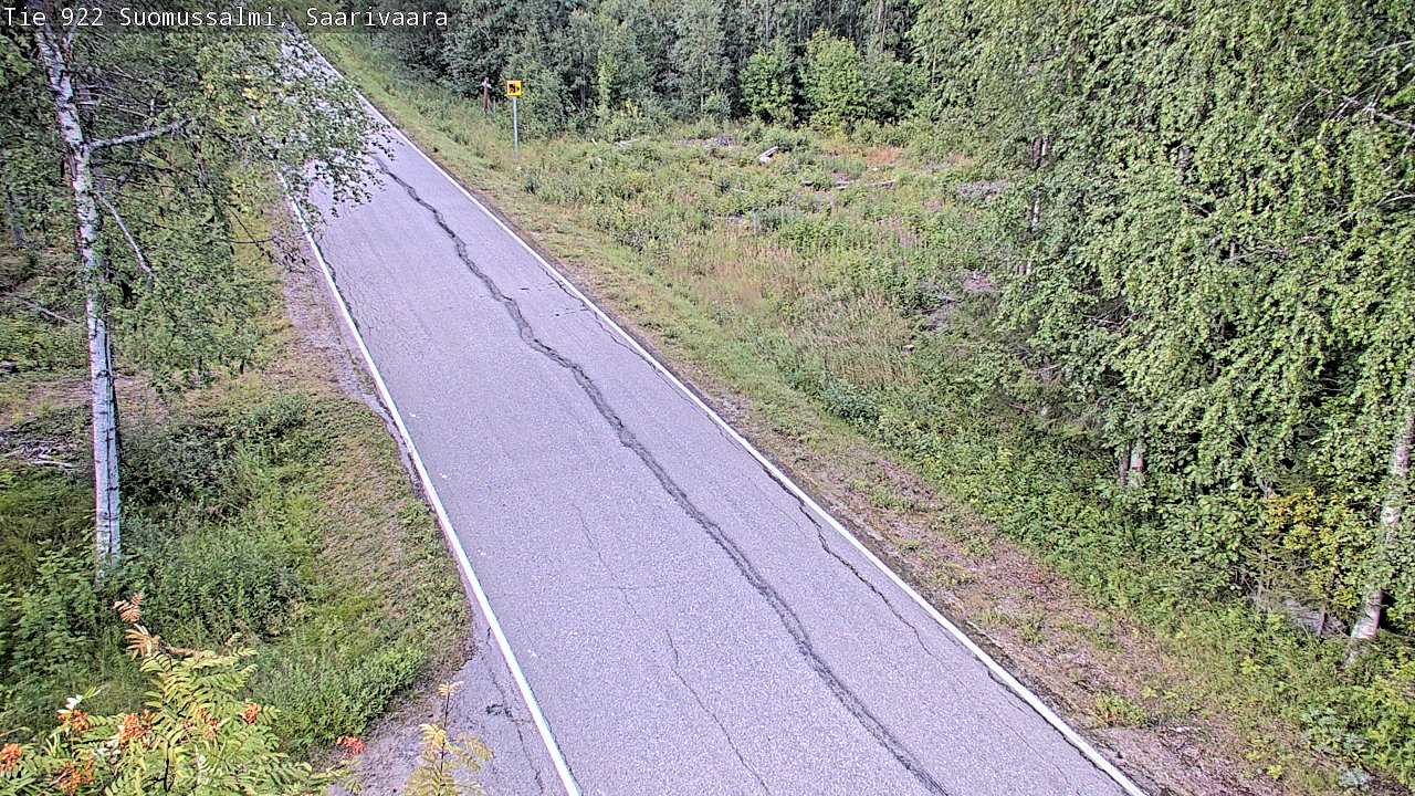 Kelikamerat Kuva Tie 843 Suomussalmi, Saarivaara, Suomussalmi, Kainuu