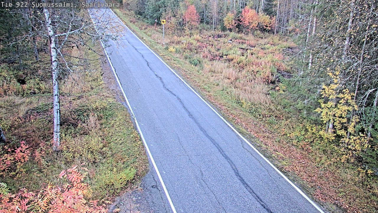 Kelikamerat Kuva Tie 843 Suomussalmi, Saarivaara, Suomussalmi, Kainuu
