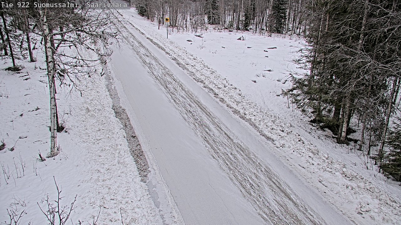 Kelikamerat Kuva Tie 843 Suomussalmi, Saarivaara, Suomussalmi, Kainuu