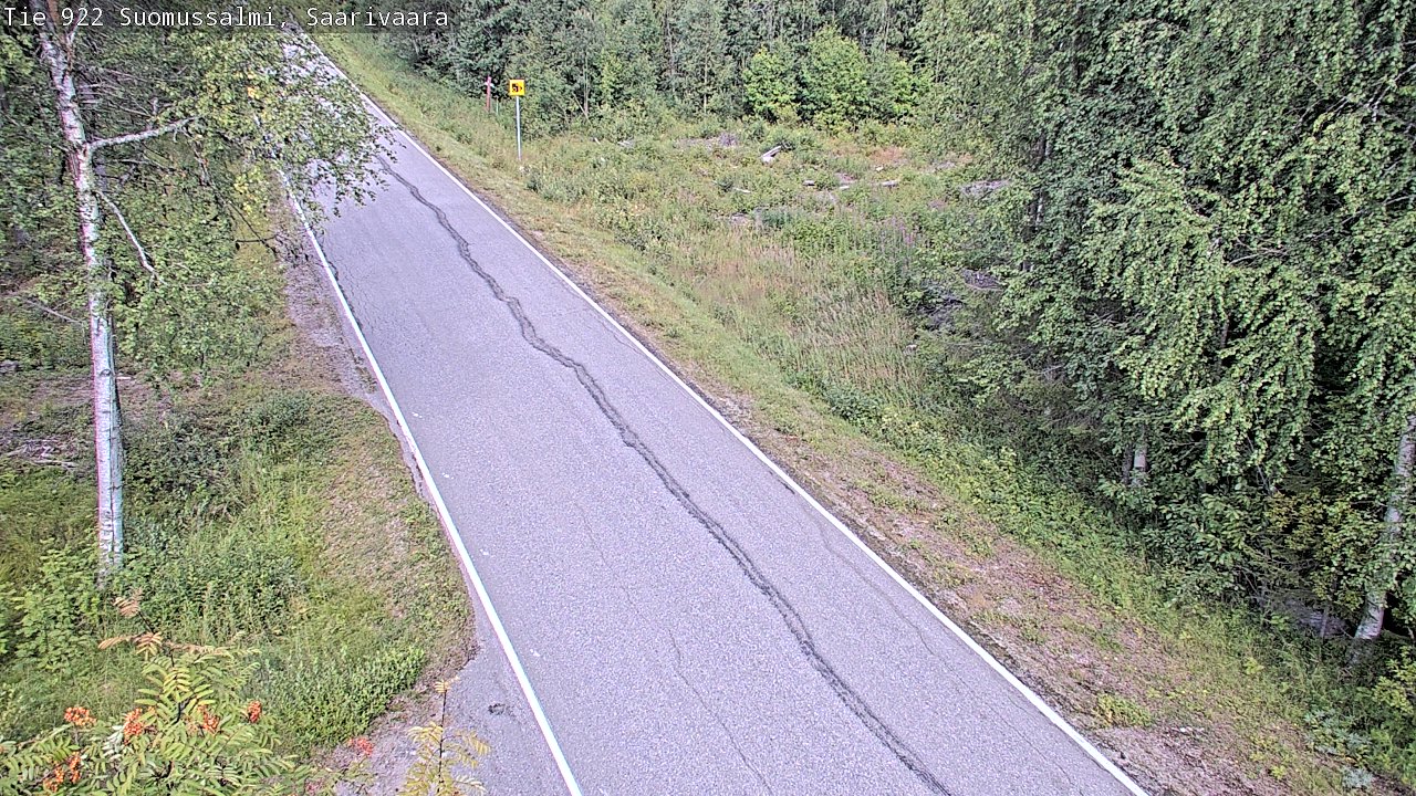 Kelikamerat Kuva Tie 843 Suomussalmi, Saarivaara, Suomussalmi, Kainuu