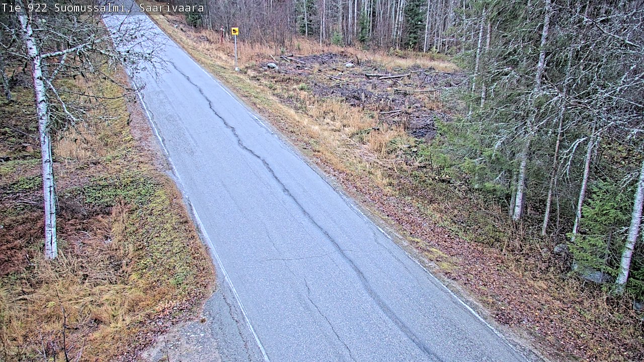 Kelikamerat Kuva Tie 843 Suomussalmi, Saarivaara, Suomussalmi, Kainuu