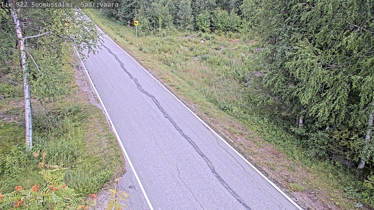 Kelikamerat Kuva Tie 843 Suomussalmi, Saarivaara, Suomussalmi, Kainuu