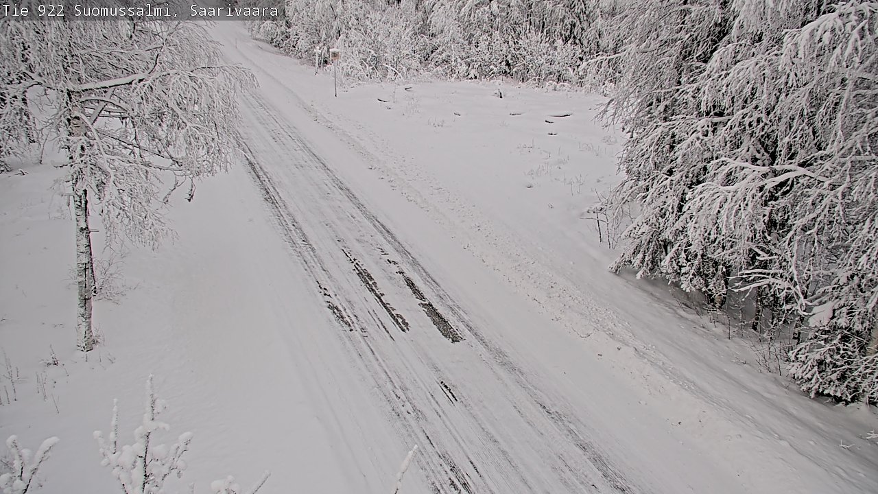 Kelikamerat Kuva Tie 843 Suomussalmi, Saarivaara, Suomussalmi, Kainuu