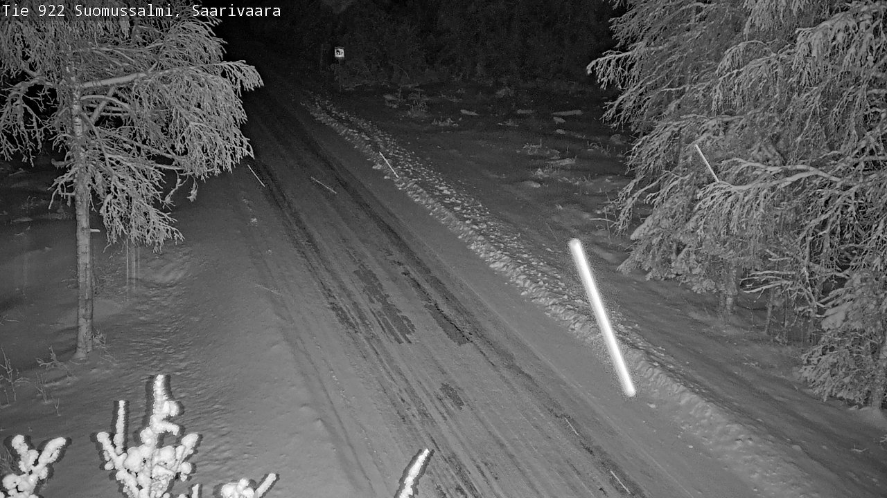 Kelikamerat Kuva Tie 843 Suomussalmi, Saarivaara, Suomussalmi, Kainuu
