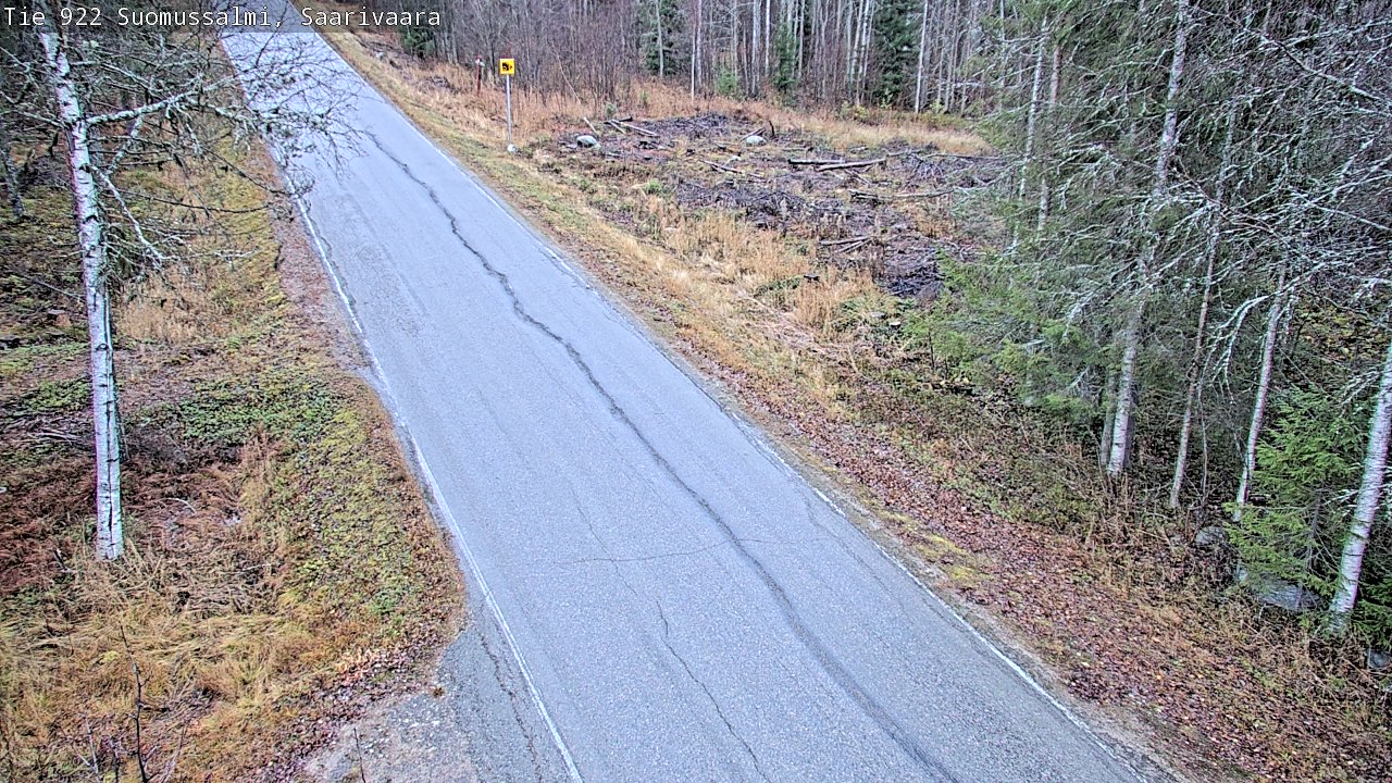 Kelikamerat Kuva Tie 843 Suomussalmi, Saarivaara, Suomussalmi, Kainuu