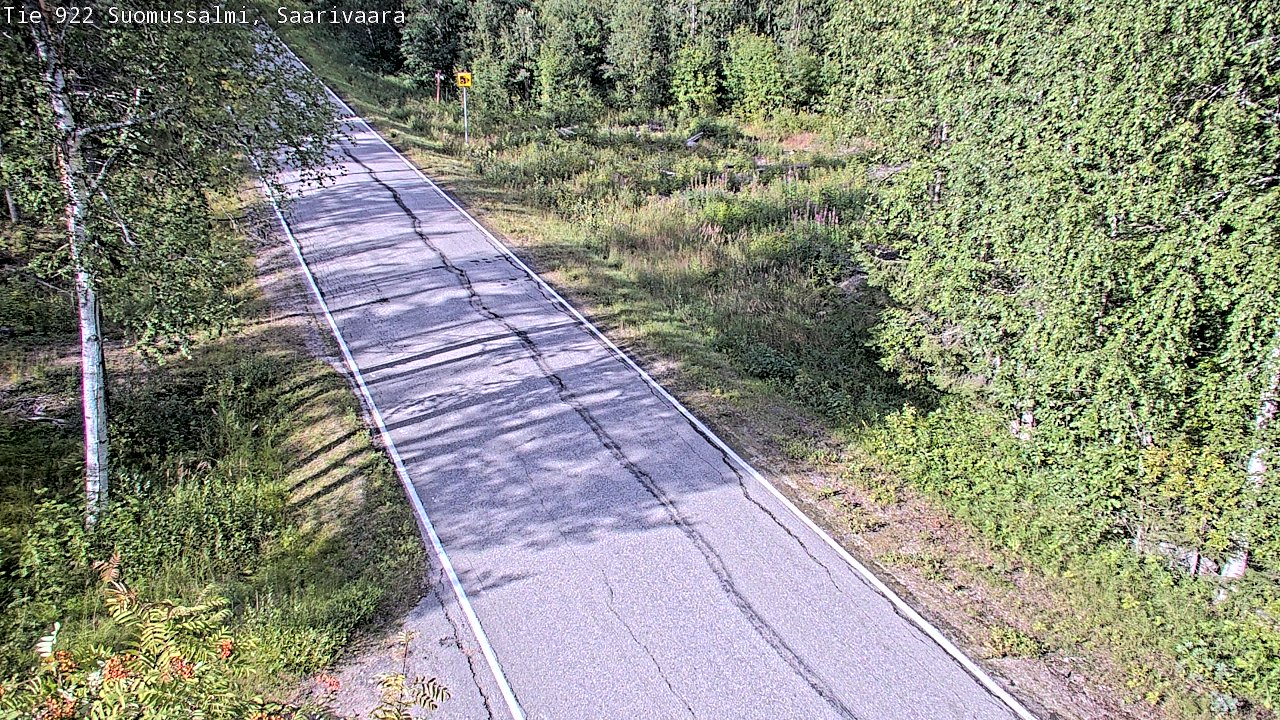 Kelikamerat Kuva Tie 843 Suomussalmi, Saarivaara, Suomussalmi, Kainuu