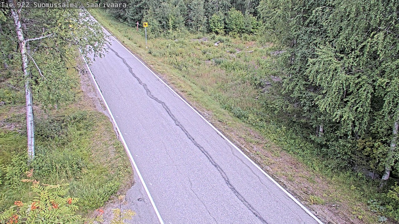 Kelikamerat Kuva Tie 843 Suomussalmi, Saarivaara, Suomussalmi, Kainuu
