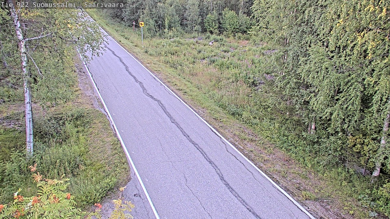 Kelikamerat Kuva Tie 843 Suomussalmi, Saarivaara, Suomussalmi, Kainuu