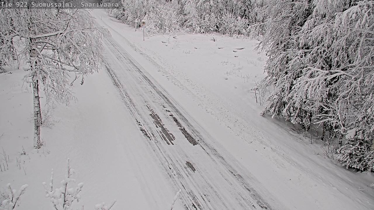 Kelikamerat Kuva Tie 843 Suomussalmi, Saarivaara, Suomussalmi, Kainuu