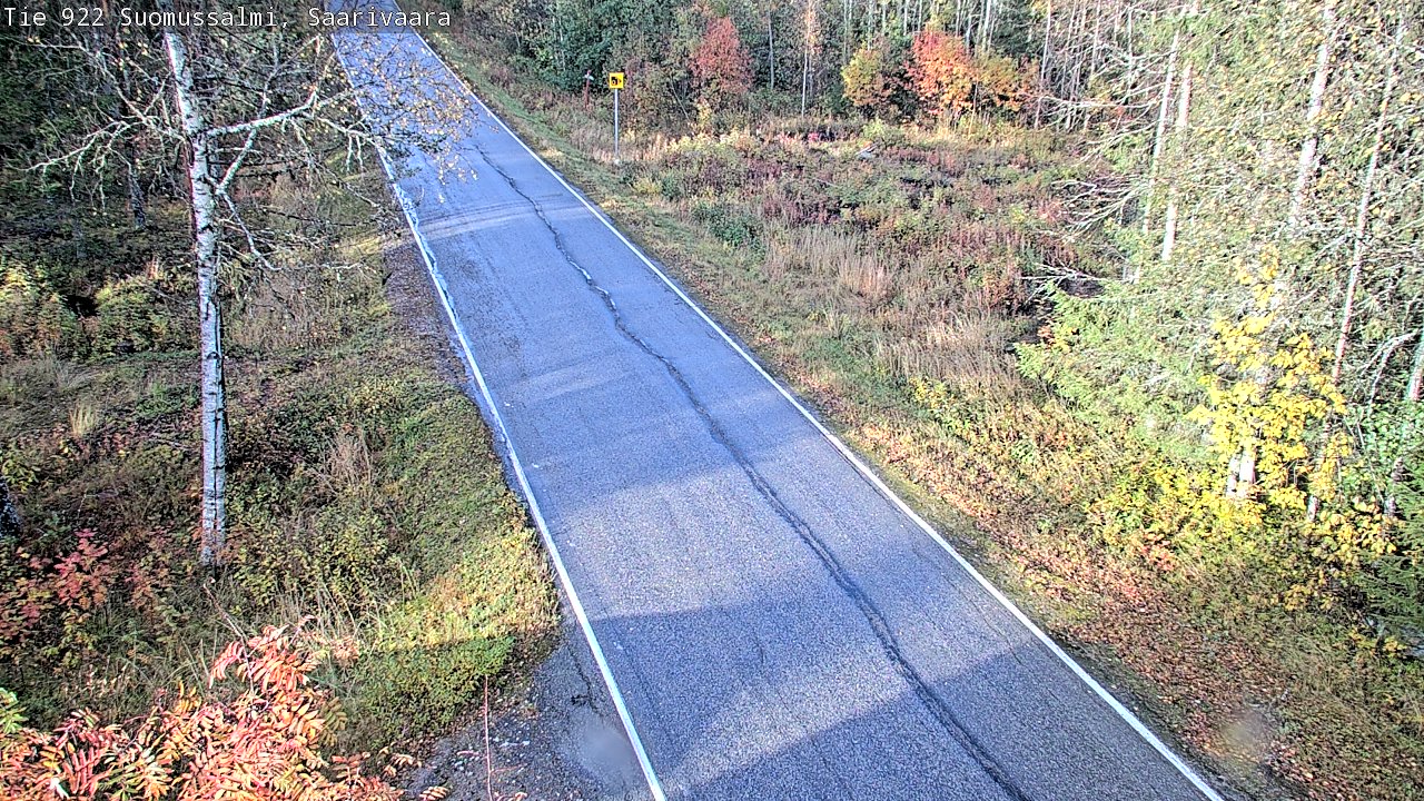 Kelikamerat Kuva Tie 843 Suomussalmi, Saarivaara, Suomussalmi, Kainuu