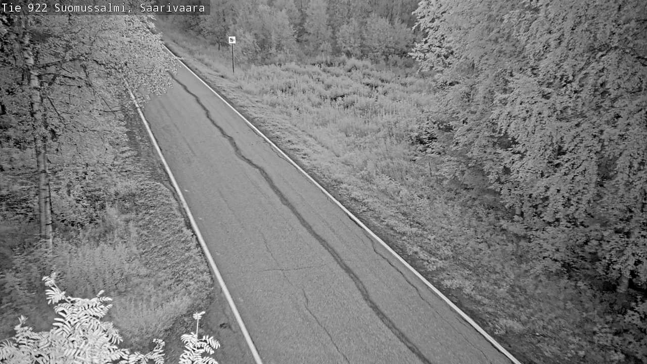 Kelikamerat Kuva Tie 843 Suomussalmi, Saarivaara, Suomussalmi, Kainuu