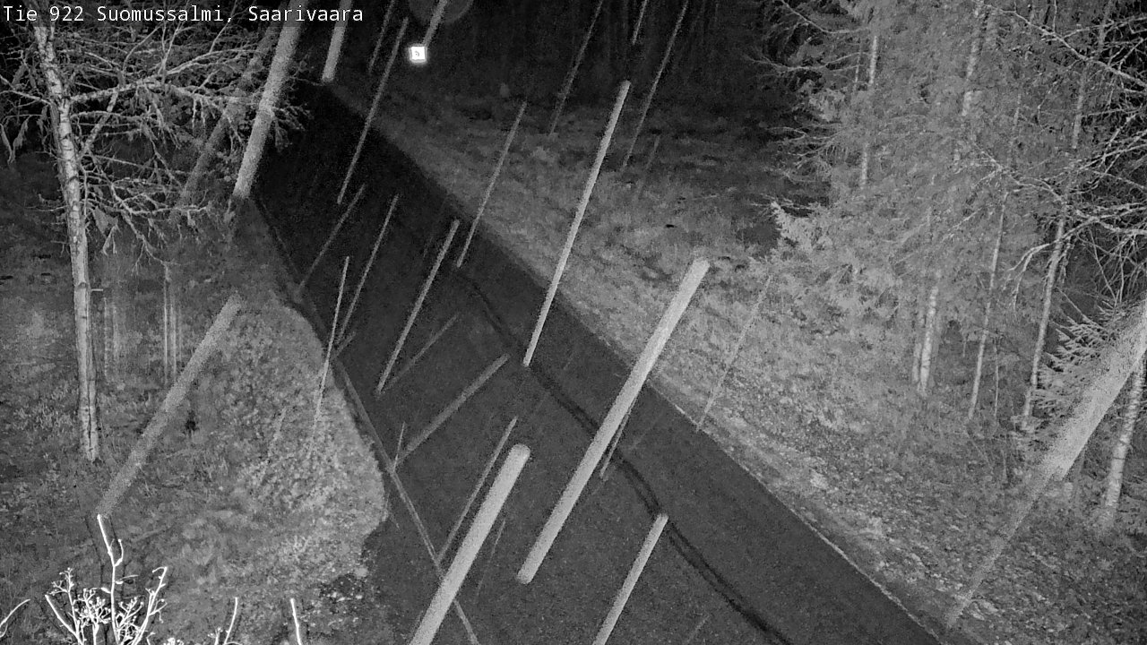 Kelikamerat Kuva Tie 843 Suomussalmi, Saarivaara, Suomussalmi, Kainuu