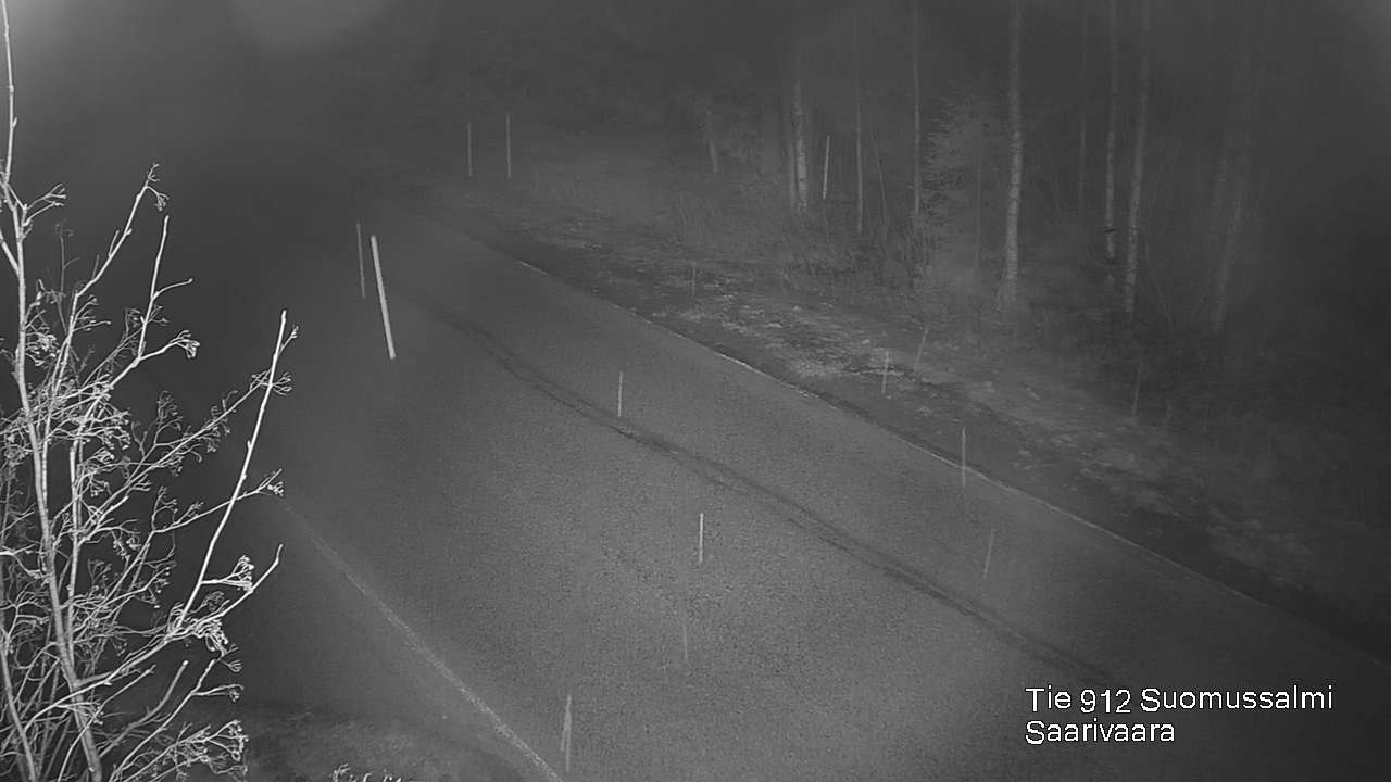 Weather Camera Image Road 950 843 Suomussalmi, Saarivaara, Suomussalmi, Kainuu