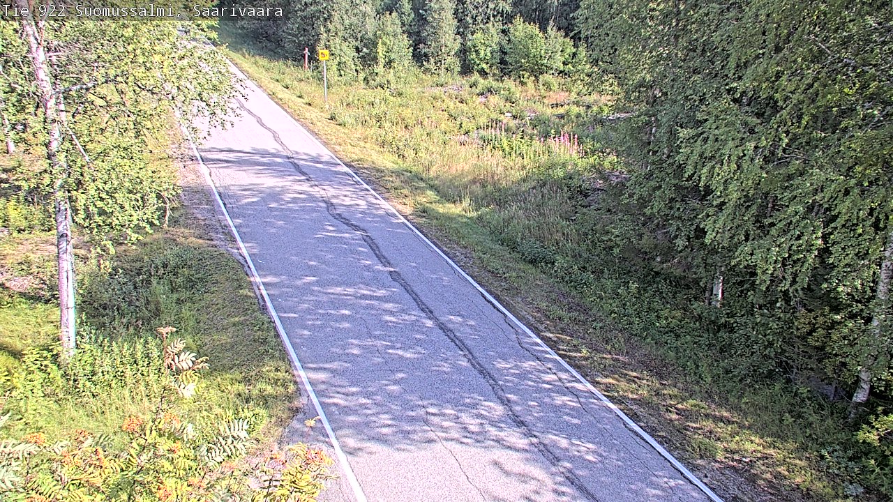 Kelikamerat Kuva Tie 843 Suomussalmi, Saarivaara, Suomussalmi, Kainuu
