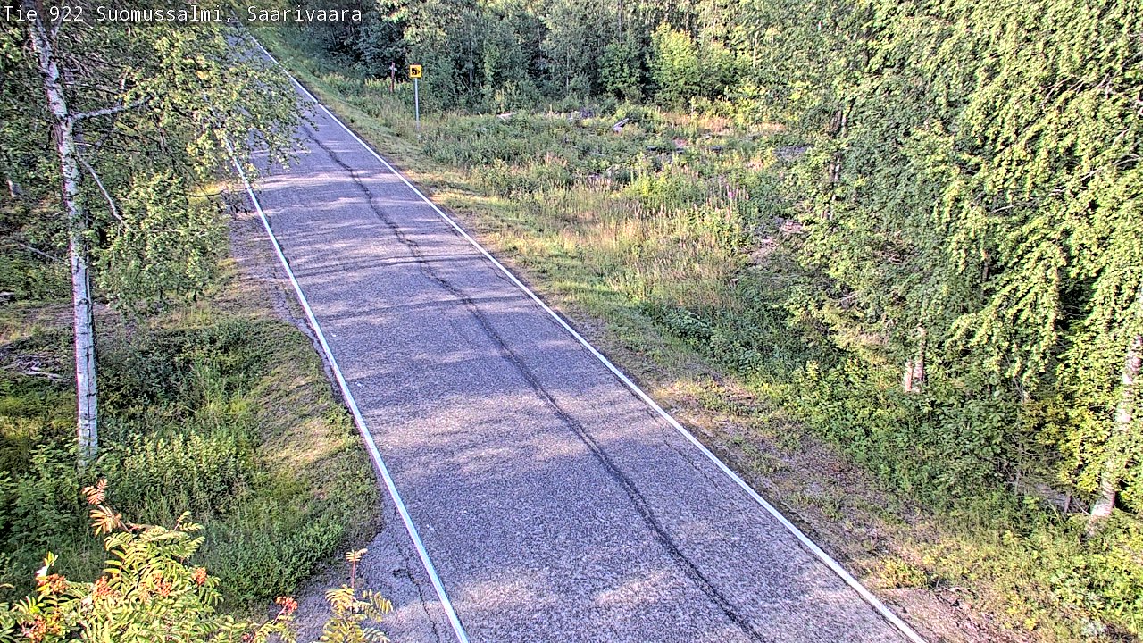 Kelikamerat Kuva Tie 843 Suomussalmi, Saarivaara, Suomussalmi, Kainuu