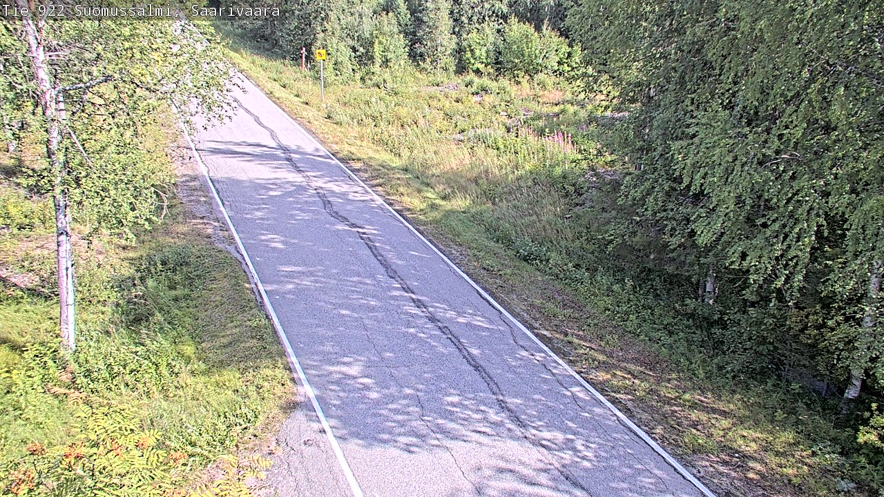 Kelikamerat Kuva Tie 843 Suomussalmi, Saarivaara, Suomussalmi, Kainuu