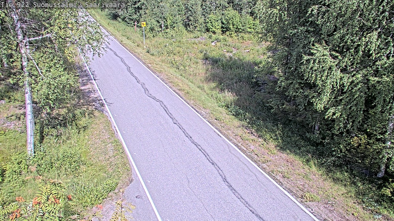 Kelikamerat Kuva Tie 843 Suomussalmi, Saarivaara, Suomussalmi, Kainuu