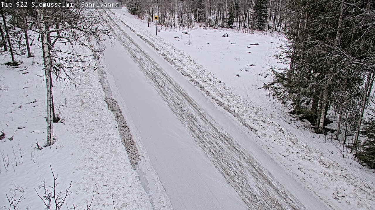 Kelikamerat Kuva Tie 843 Suomussalmi, Saarivaara, Suomussalmi, Kainuu