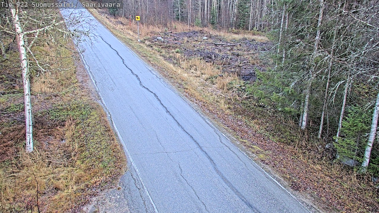 Kelikamerat Kuva Tie 843 Suomussalmi, Saarivaara, Suomussalmi, Kainuu