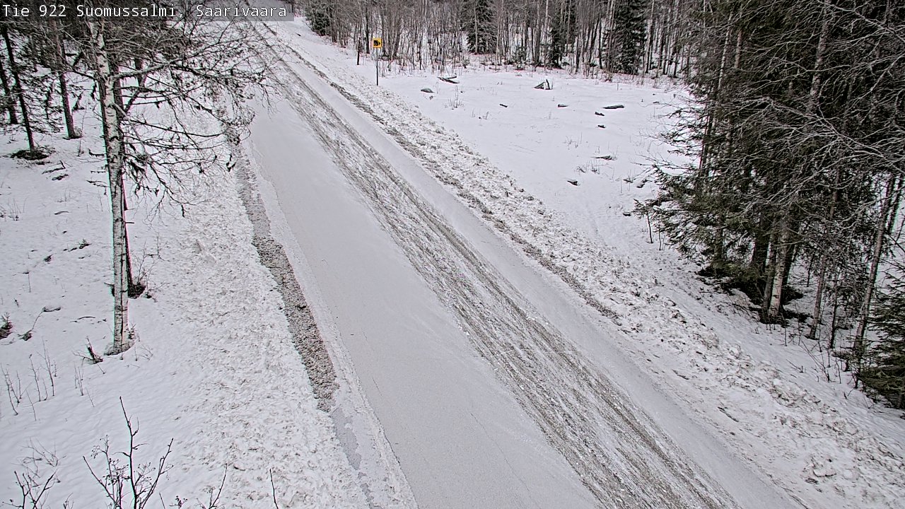 Kelikamerat Kuva Tie 843 Suomussalmi, Saarivaara, Suomussalmi, Kainuu