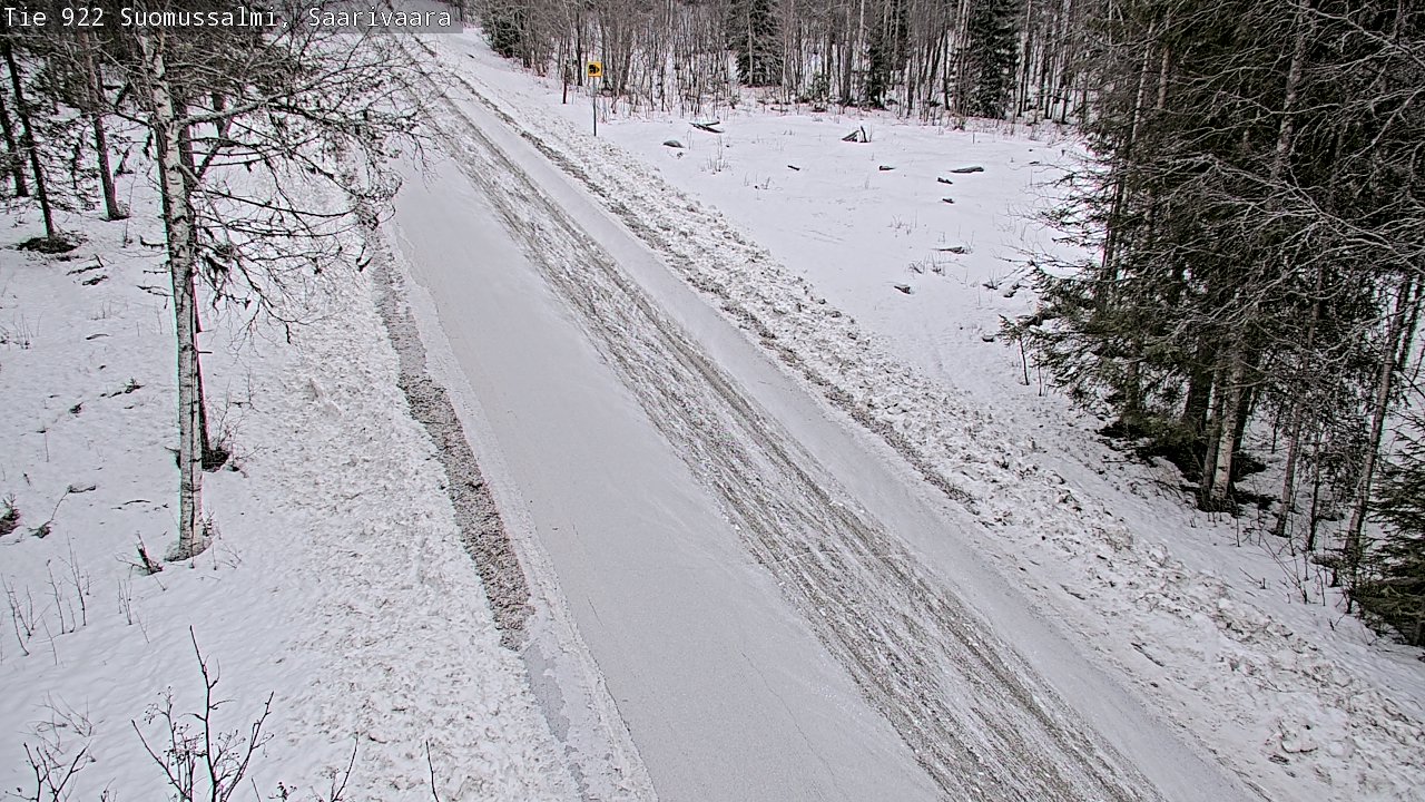 Kelikamerat Kuva Tie 843 Suomussalmi, Saarivaara, Suomussalmi, Kainuu