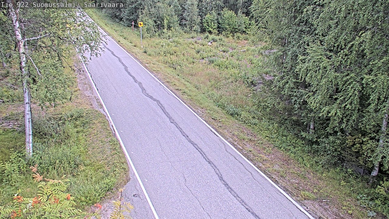 Weather Camera Image Road 950 843 Suomussalmi, Saarivaara, Suomussalmi, Kainuu