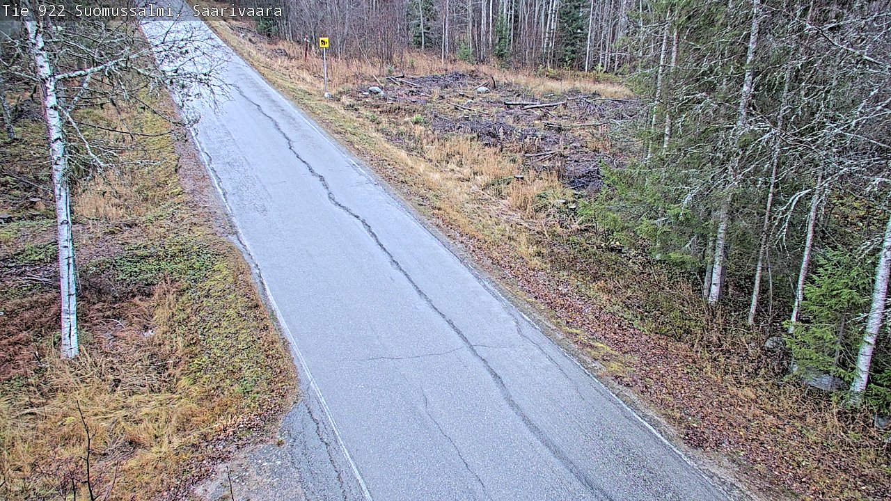 Kelikamerat Kuva Tie 843 Suomussalmi, Saarivaara, Suomussalmi, Kainuu